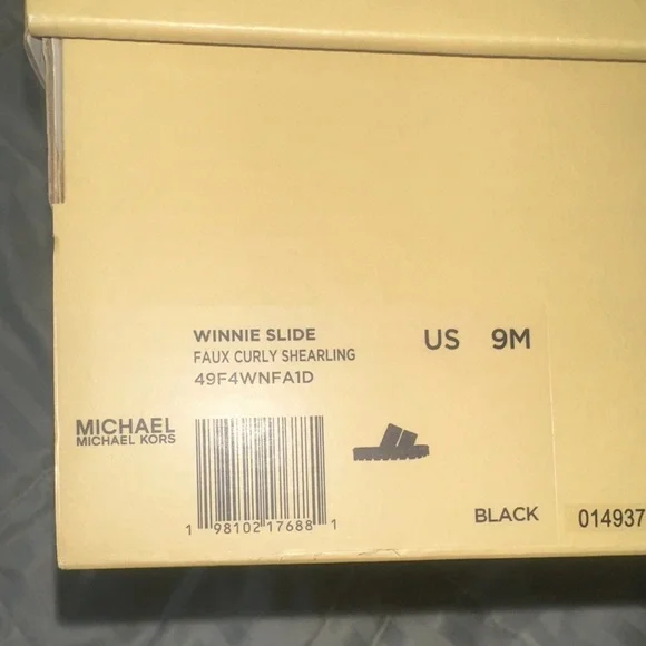 Michael Kors Black Slide Sandals - Picture 5 of 5